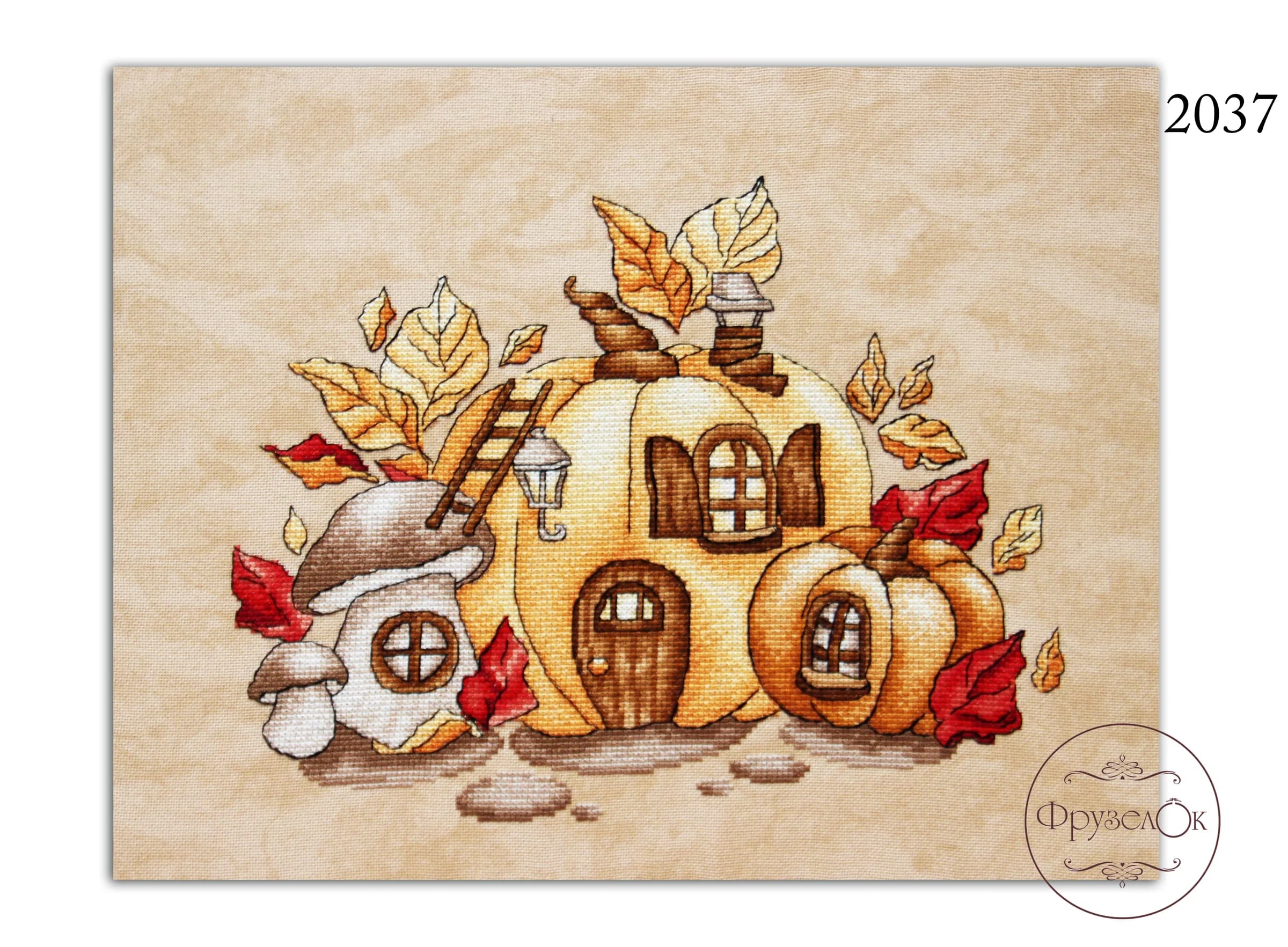 Snowy Flow premium embroidery kits
